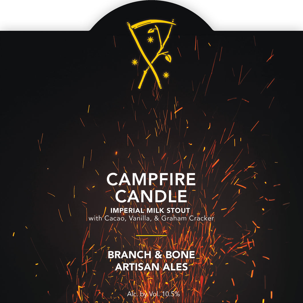 Campfire Candle 4 Pack