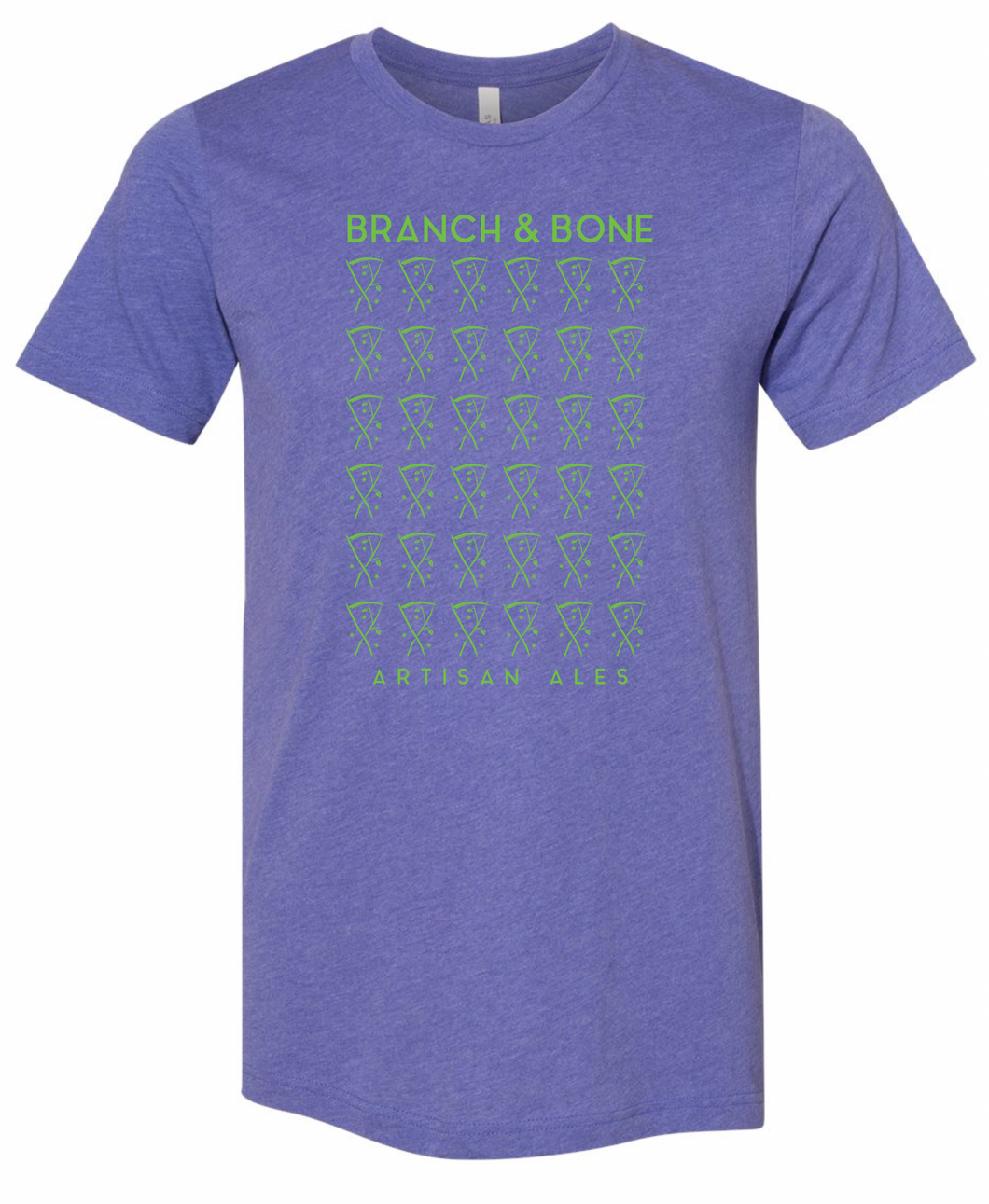 T-Shirt-  Purple/Green