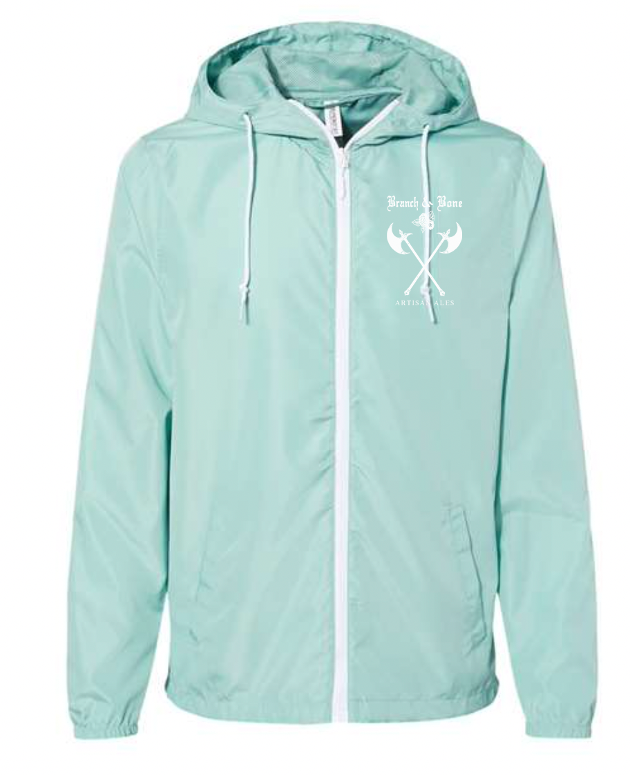Windbreaker Aqua Full-Zip